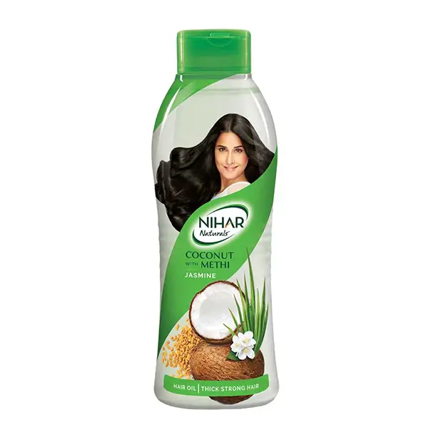 Nihar Naturals Coconut with Methi Jasmine Hair Oil