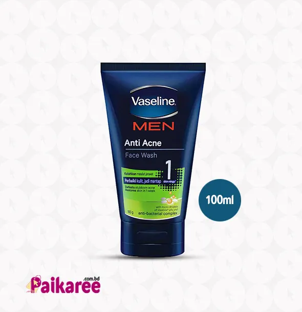 Vaseline Men Anti Acne Face Wash