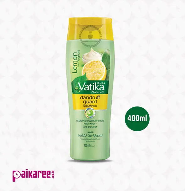 Vatika Dandruff Guard Lemon and Yoghurt Shampoo