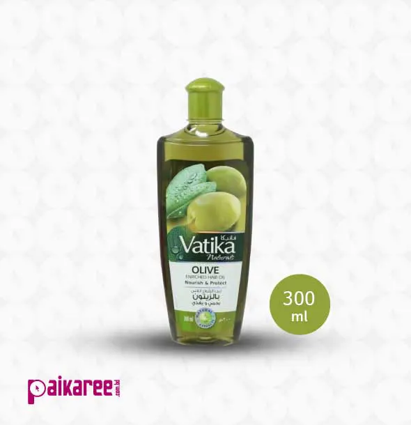 Vatika Naturals Olive Enriched Hair Oil Nourish and Protect