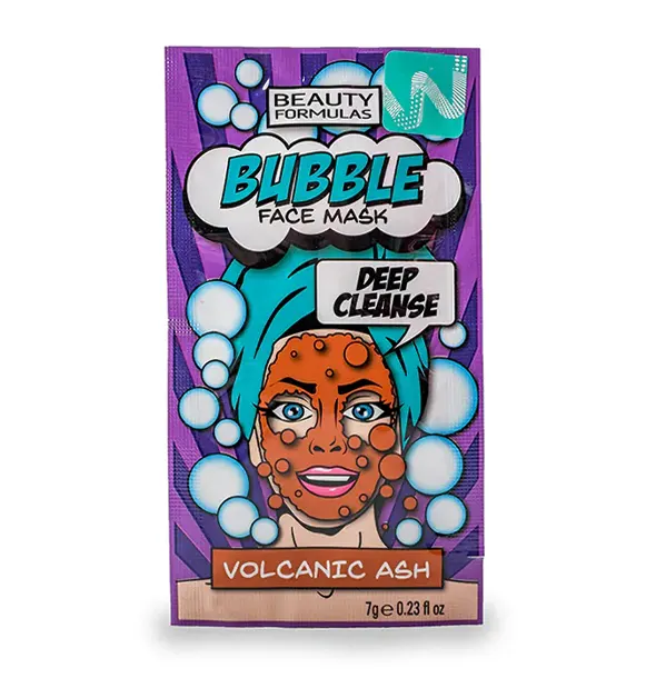 Beauty Formulas Bubble Face Mask Volcanic Ash - 7g