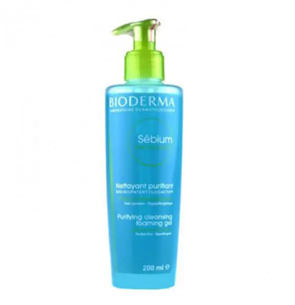 Bioderma Sebium Gel Moussant Purifying Cleansing Foaming Gel - 200ml