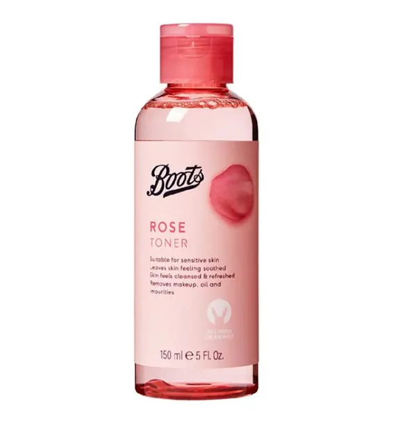 Boots Rose Facial Toner Suitable for Sensitive Skin - 150ml