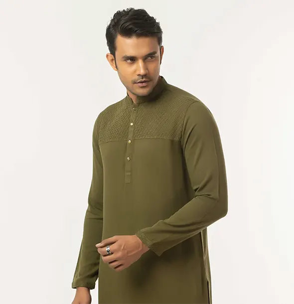 Mens Panjabi 010050 Slim Fit