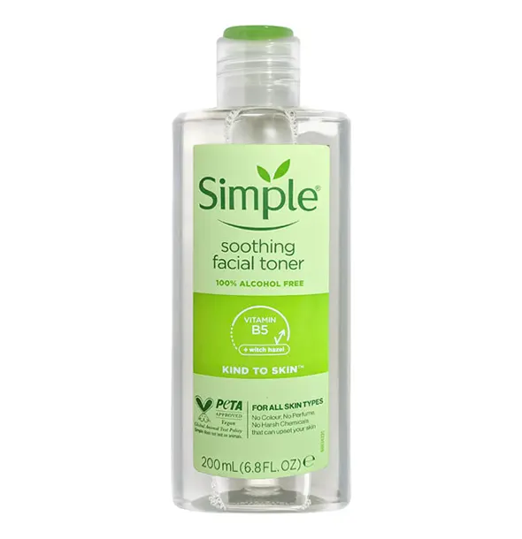 Simple Kind to Skin Soothing Facial Toner - 200ml