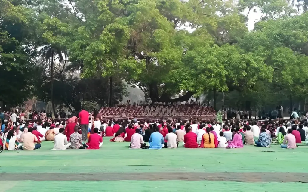 ঢাকা রমনার বটমূলে ছায়ানটের বর্ষবরণ